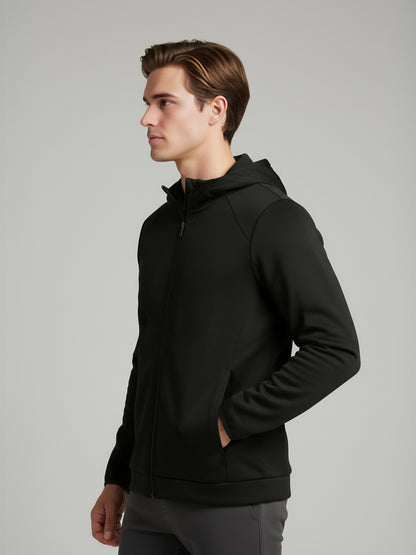 Celio* Men Olive Solid Regular Fit Cotton Sweatshirts