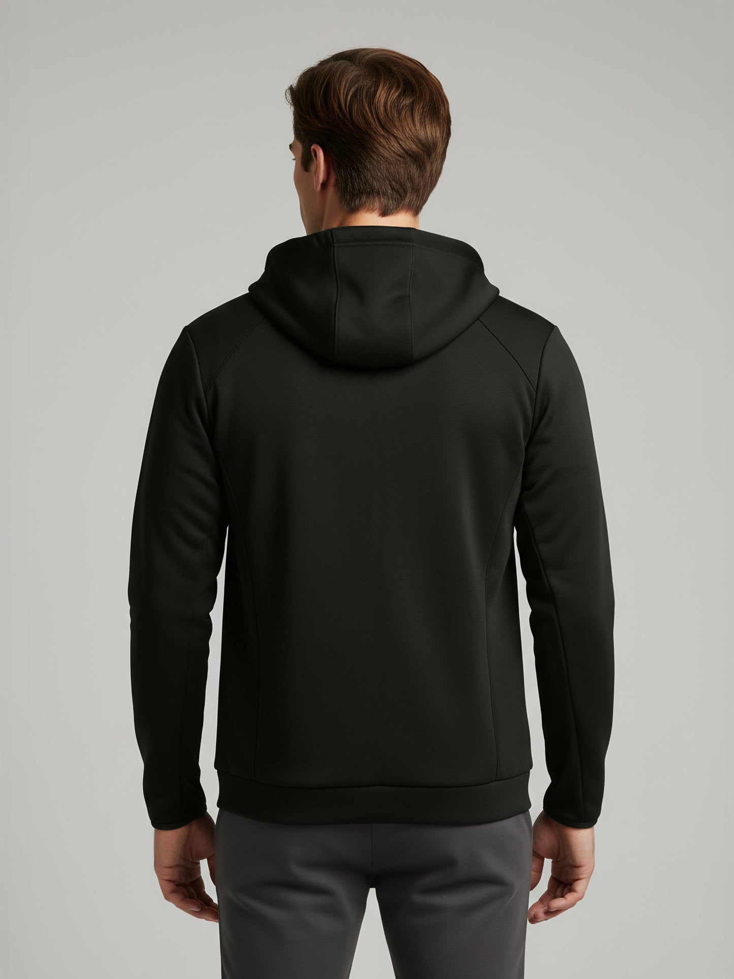 Celio* Men Olive Solid Regular Fit Cotton Sweatshirts