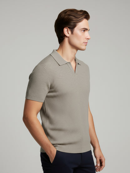 Celio Men Beige Solid Regular Fit Cotton T-Shirts