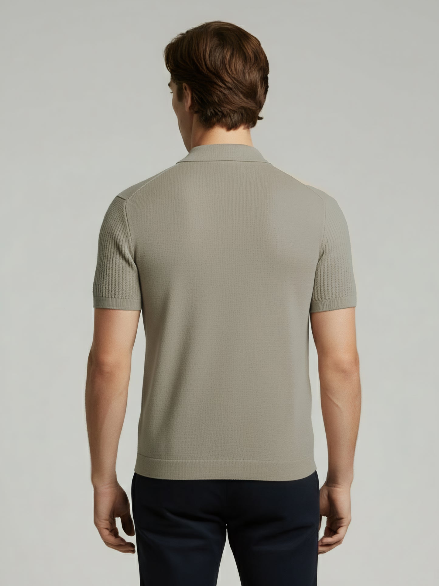 Celio Men Beige Solid Regular Fit Cotton T-Shirts