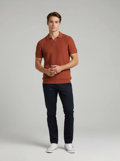 Celio Men Red Solid Regular Fit Cotton T-Shirts