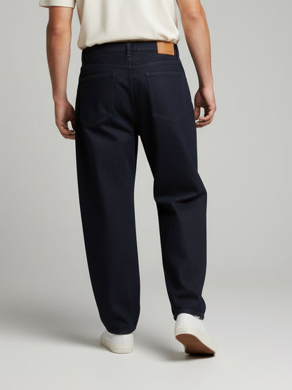 Celio* Men  Black Solid balloon-fit Cotton Jeans