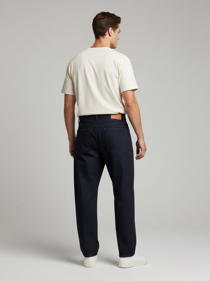 Celio* Men  Black Solid balloon-fit Cotton Jeans