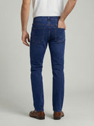 Celio* Blue Cotton Slim Fit Solid Jeans for Men