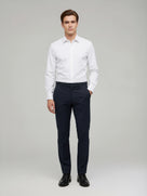 Celio* Regular Fit Grey Solid Polyester Men Trousers