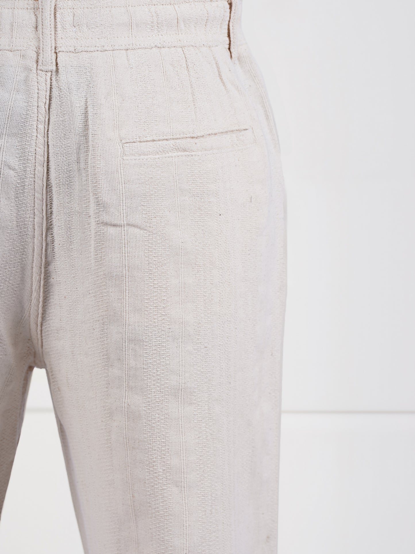 Celio* Men Beige Solid Relaxed Fit Casual Trouser