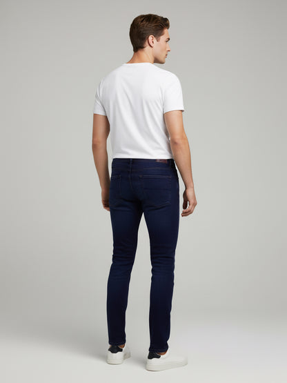Celio* Men Blue Solid Slim Fit Cotton Jeans
