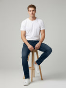 Celio* Cotton Solid Men Blue Slim Fit Jeans