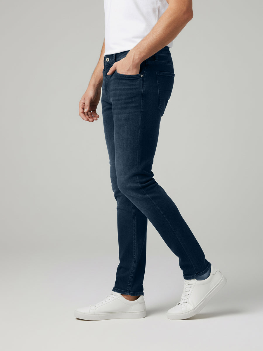 Celio* Cotton Solid Men Blue Slim Fit Jeans