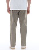 Celio* Men Olive Slim Fit Polyester Trousers