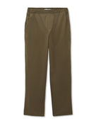 Celio* Polyester Slim Fit Men Olive Solid Trousers