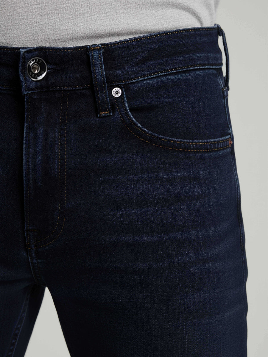 Celio* Solid Blue Men Cotton Slim Fit Jeans