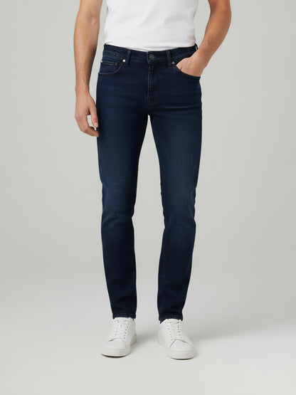 Celio* Men Blue Solid Slim Fit Cotton Jeans