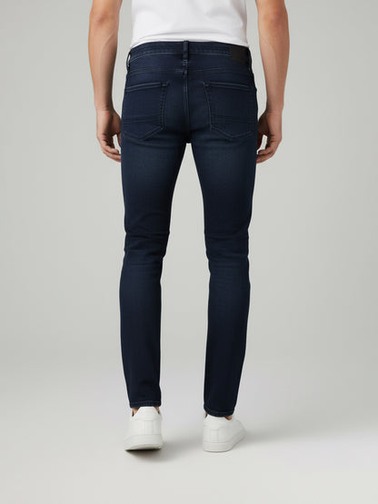 Celio* Men Blue Solid Slim Fit Cotton Jeans