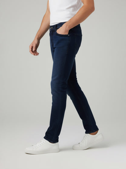 Celio* Men Blue Solid Slim Fit Cotton Jeans