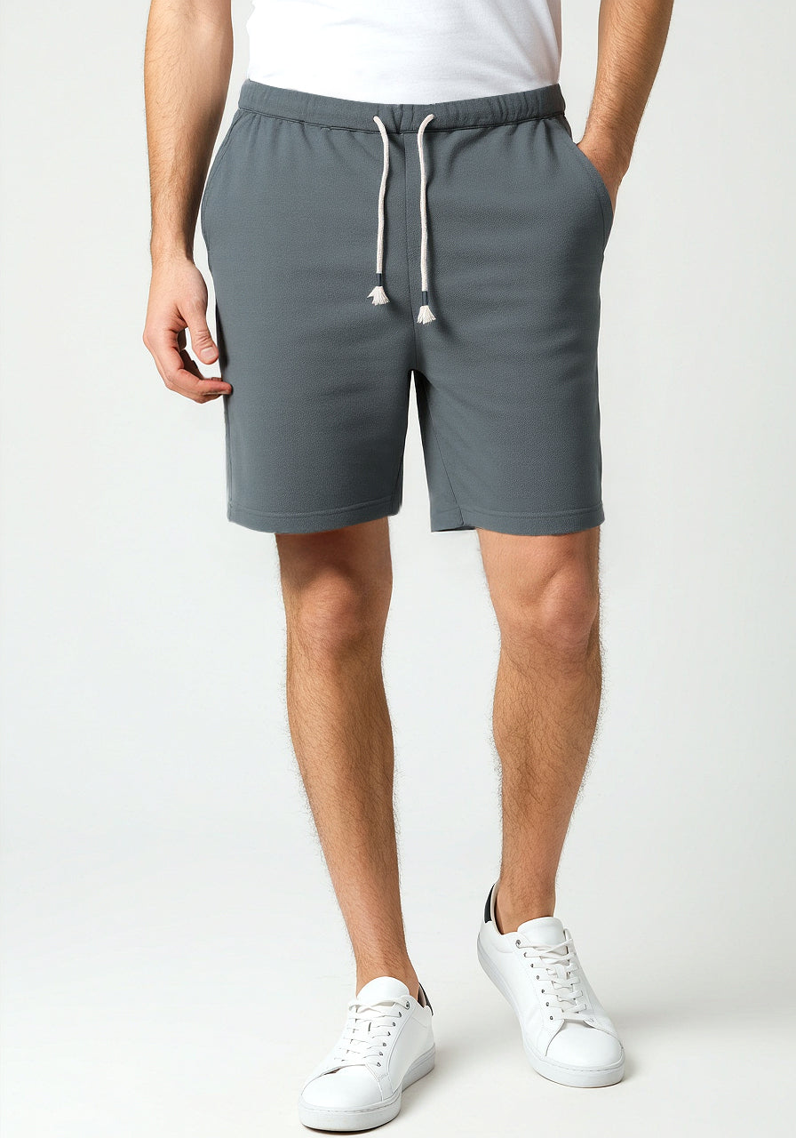 Celio* Men Green Solid Regular Fit Polyester Bermuda