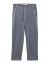 Celio* Men Grey Solid Slim Fit Polyester Trousers