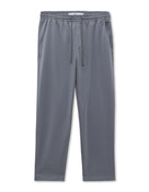 Celio* Men Grey Solid Slim Fit Polyester Trousers