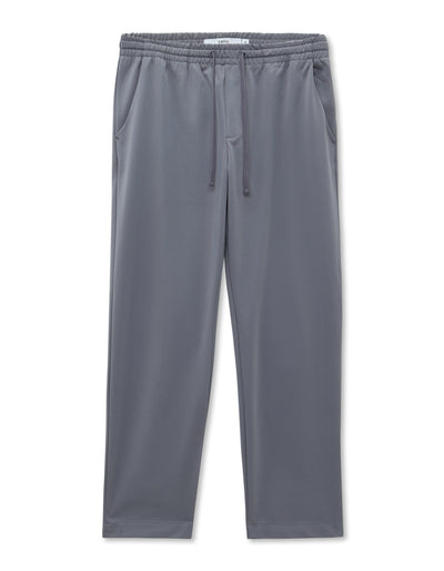 Celio* Men Grey Solid Slim Fit Polyester Trousers