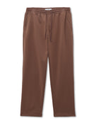 Celio* Brown Solid Men Slim Fit Polyester Trousers
