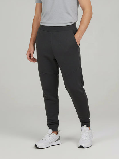 Celio Men Grey Solid Skinny Fit Cotton Trousers