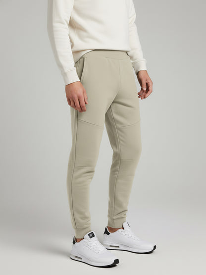 *Celio Men Beige Solid Skinny Fit Cotton Trousers