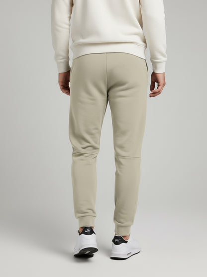 *Celio Men Beige Solid Skinny Fit Cotton Trousers