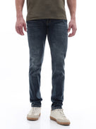 Celio Twill Slim Fit Cotton Poly Blend Grey Jeans