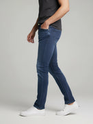 Celio* Blue Slim Fit Cotton Solid Jeans For Men