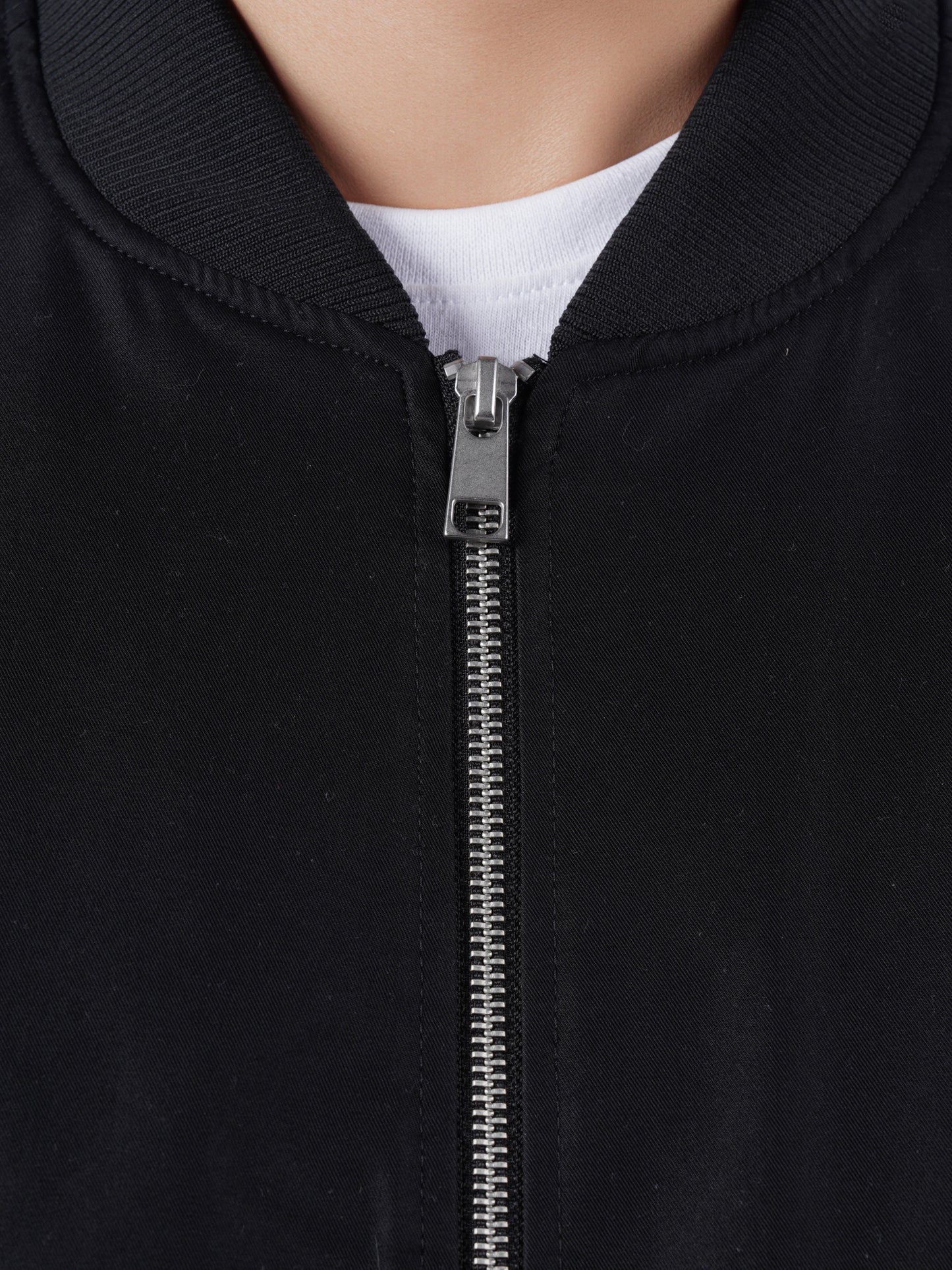 Celio* Men Black Solid Regular Fit Cotton Jackets