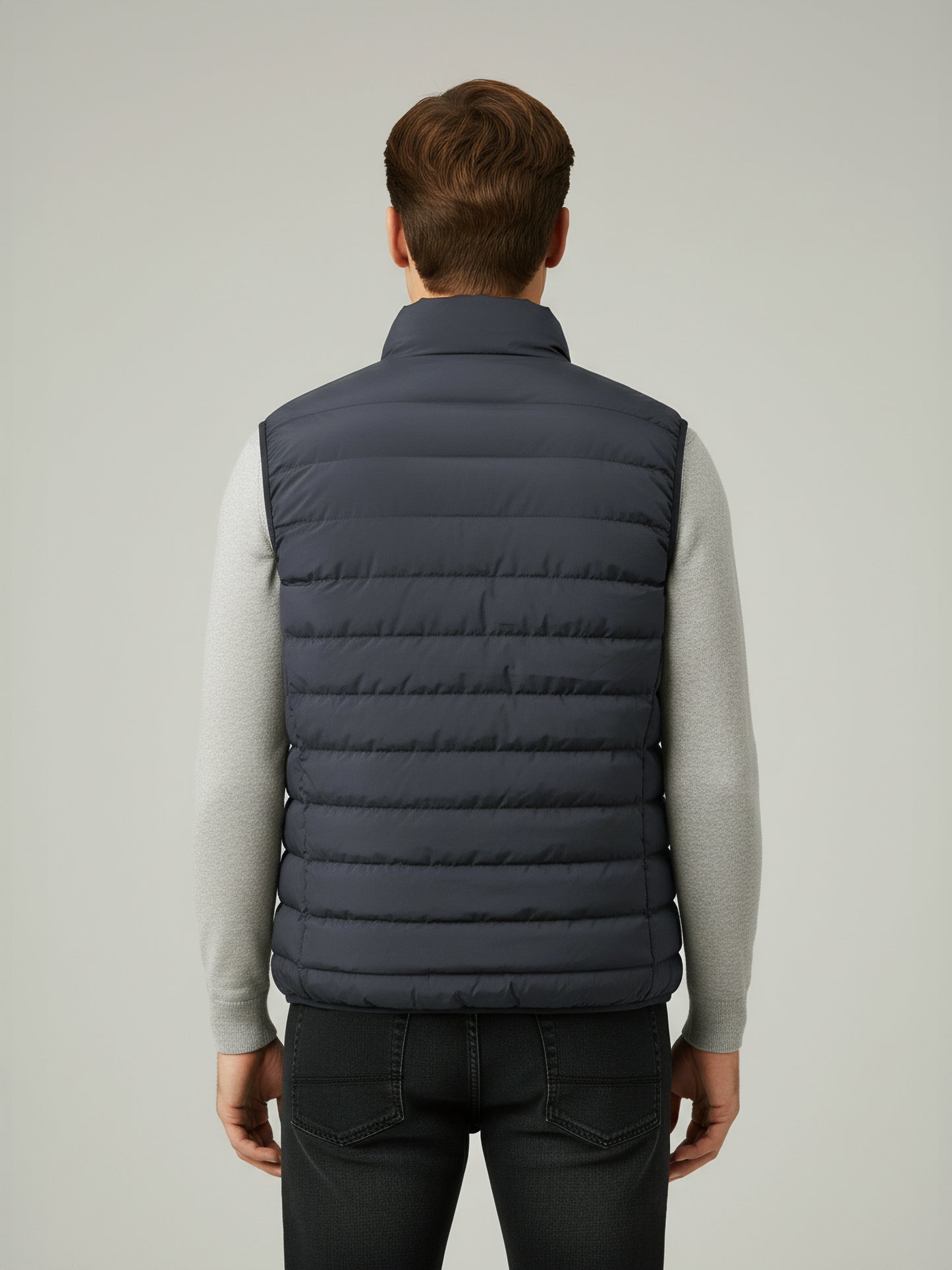 Celio* Men Grey Solid Regular Fit Polyester Jackets