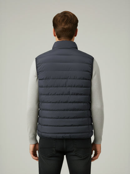 Celio* Men Grey Solid Regular Fit Polyester Jackets