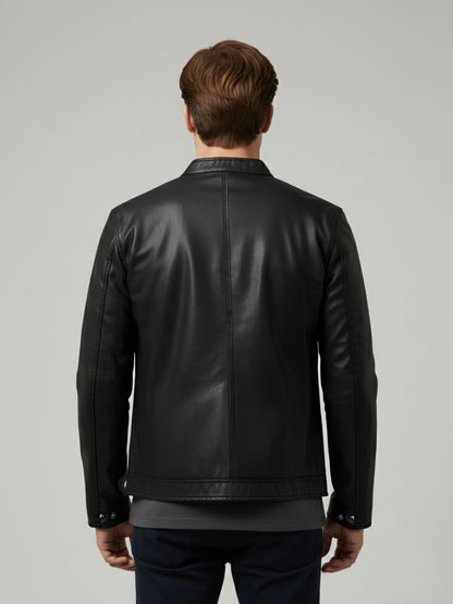 Celio* Men Black Solid Regular Fit Polyester Jackets