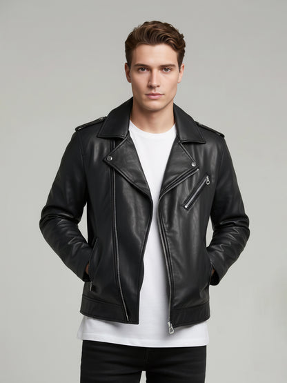 *Celio Men Black Solid Regular Fit Polyester Jackets