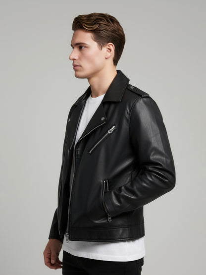 *Celio Men Black Solid Regular Fit Polyester Jackets