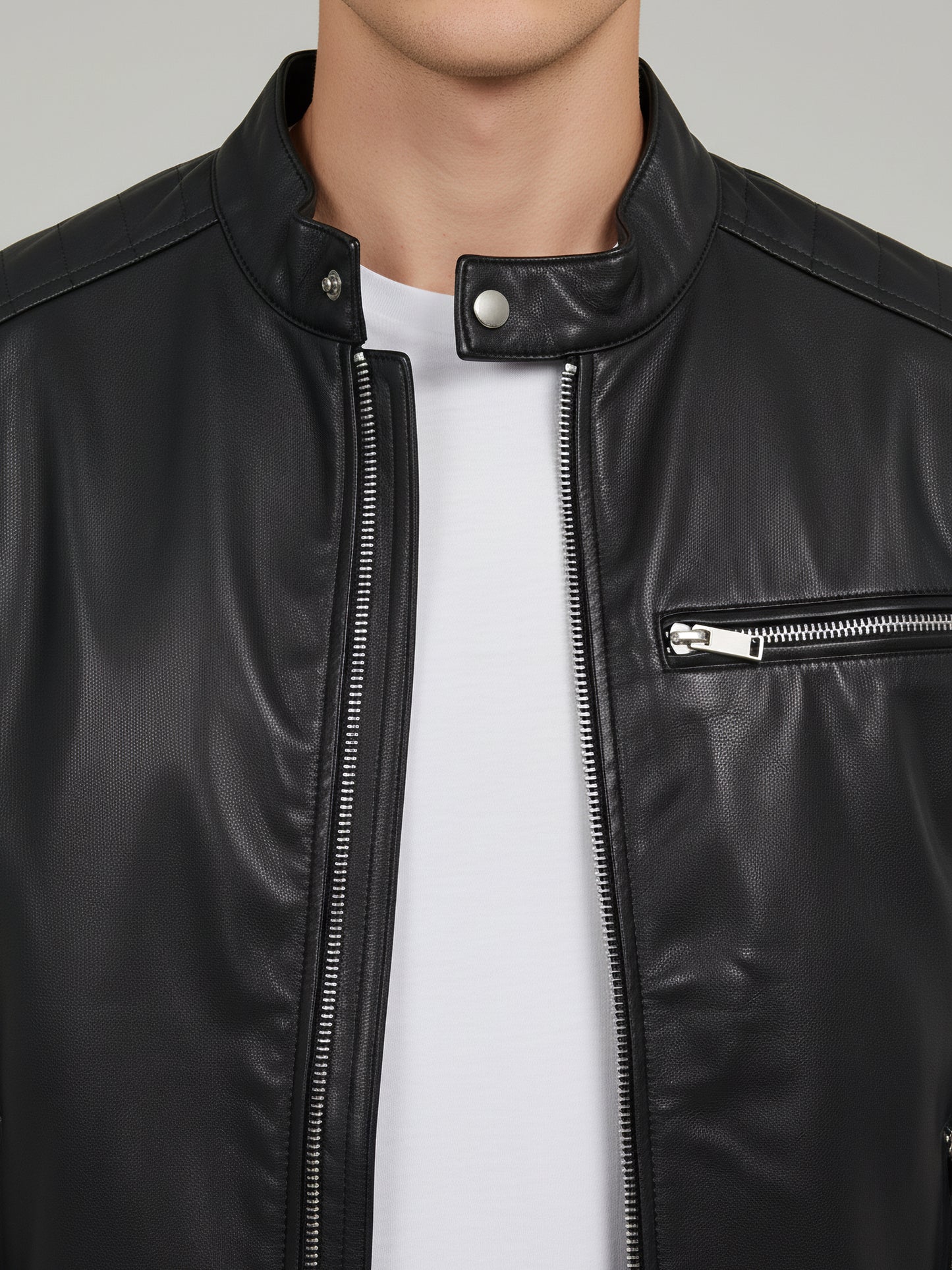 Celio Men Black Solid Regular Fit Polyester Jackets