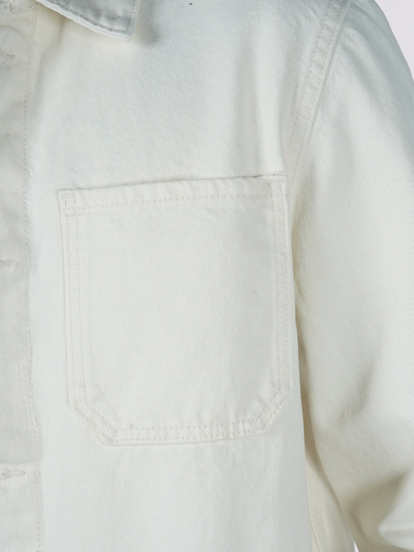 Celio* Men Cream Solid Regular Fit Cotton Jackets