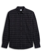 Celio Checks Regular Fit Cotton Black Shirts