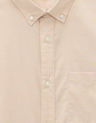 Celio Mens Beige Solid Regular Fit Cotton Shirts