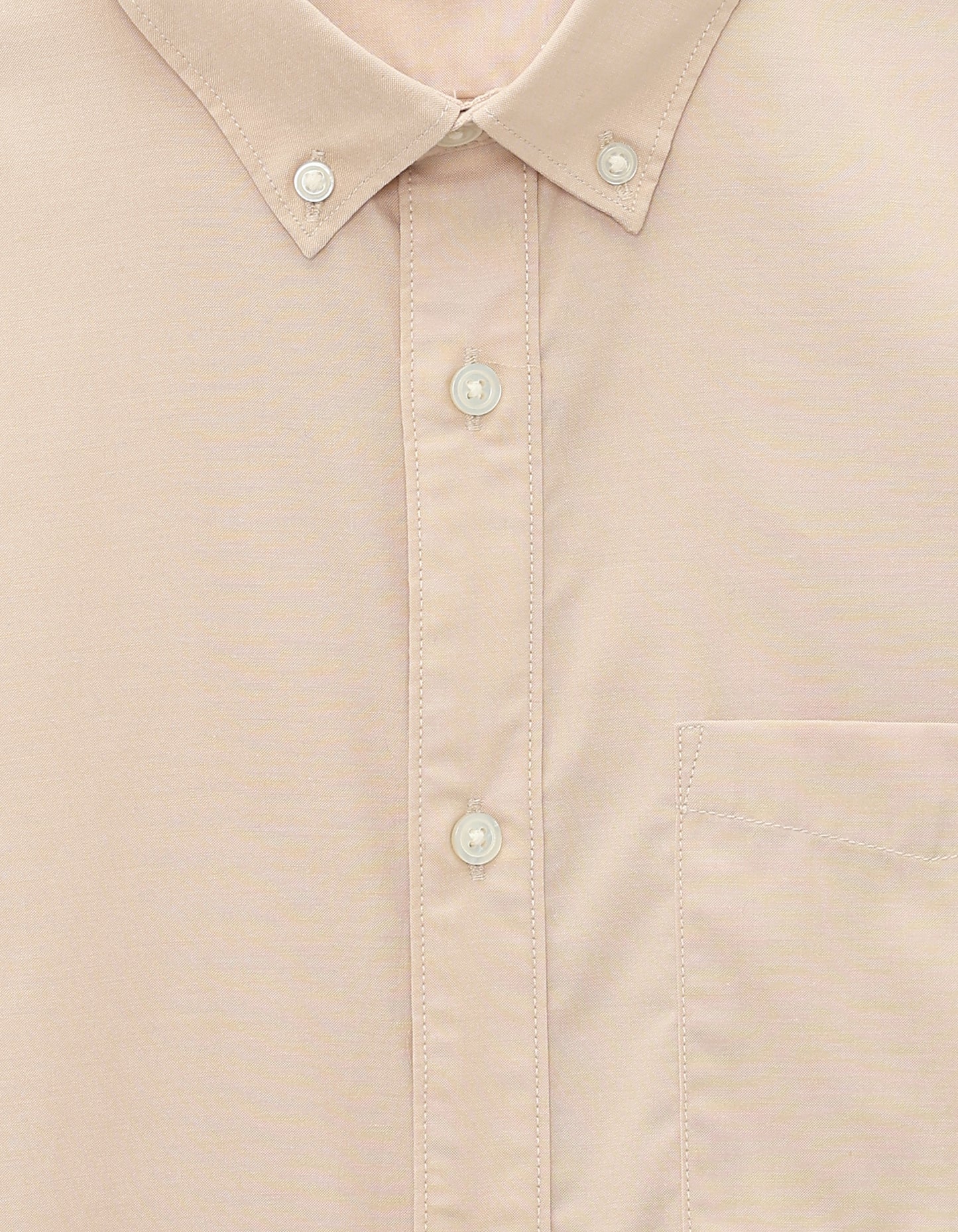 Celio Mens Beige Solid Regular Fit Cotton Shirts