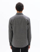 Celio Men Grey Solid Regular Fit Polyester Shirts