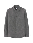 Celio Men Grey Solid Regular Fit Polyester Shirts