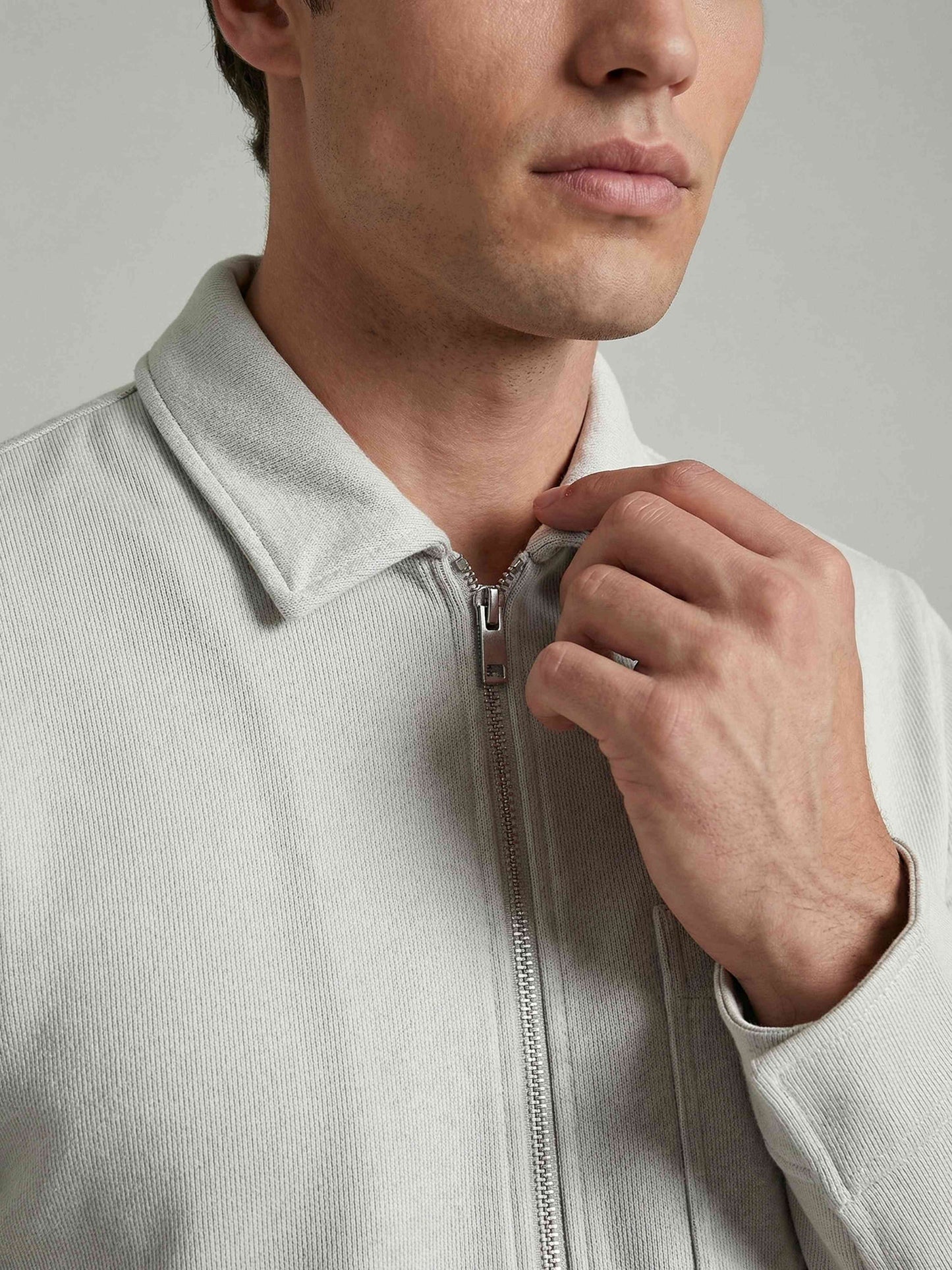 Celio* Men Grey Solid Oversized Cotton Shirts