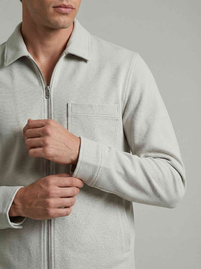 Celio* Men Grey Solid Oversized Cotton Shirts