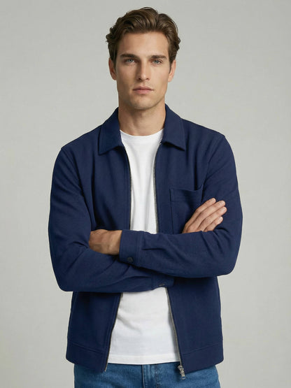 Celio* Men Blue Solid Oversized Cotton Shirts