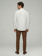 Celio* Solid Regular Fit Cotton  Men White Shirts