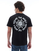 Celio Solid Regular Fit Cotton Black TShirts