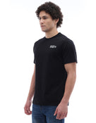Celio Solid Regular Fit Cotton Black TShirts