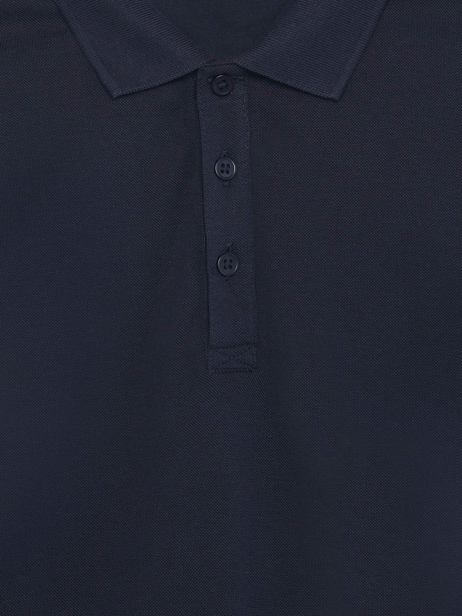 Celio Solid Straight Fit Cotton Navy TShirts