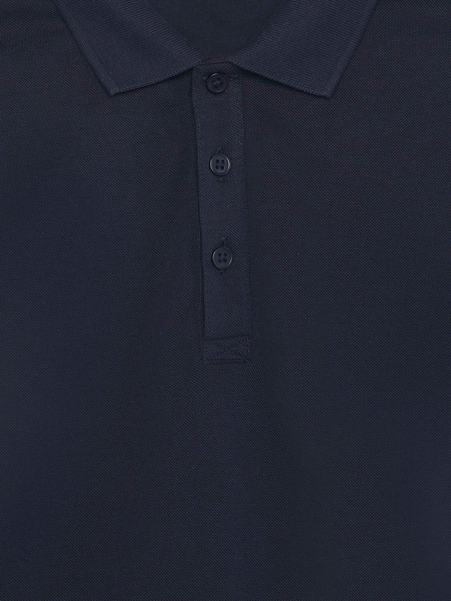 Celio Solid Straight Fit Cotton Navy TShirts